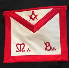 tablier maçonnique de Maître