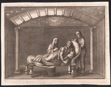 1742 Rare gravure Virgile