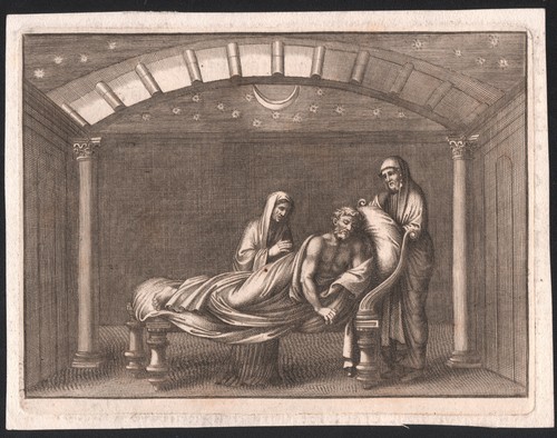 1742 rare gravure virgile - 1742,