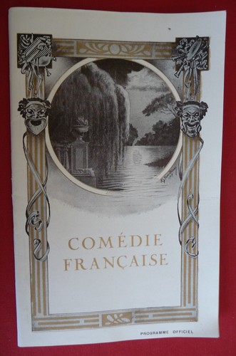 Programme 1930 comedie - programme,