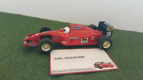 Voiture slot ferrari fiat - f1,