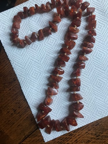 Ancien collier ambre - , la
