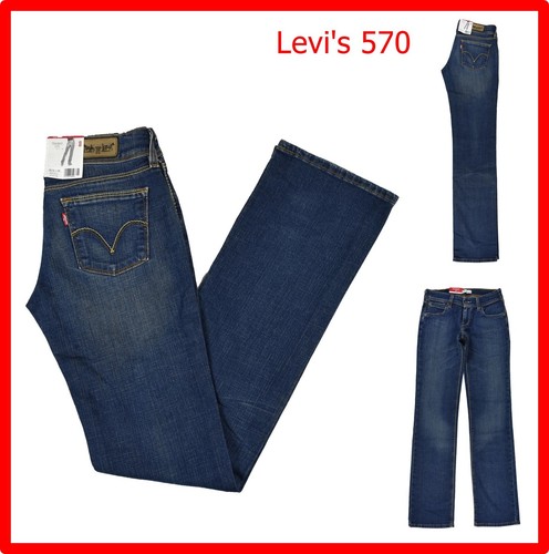 Jeans levis 570 - femme, larges