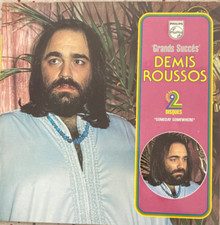 Double Disque Vinyle 33 trs      DEMIS ROUSSOS   GRANDS SUCCES