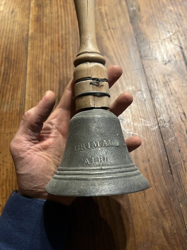 Cloche bronze xix eme - bronze,