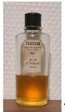 Eau de Côlôgne Parfumée Écusson de Jean d'Albret 20 ml. 1/3 Plein. Bon état