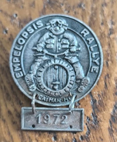 Insigne moto empelopsis - moto, rallye