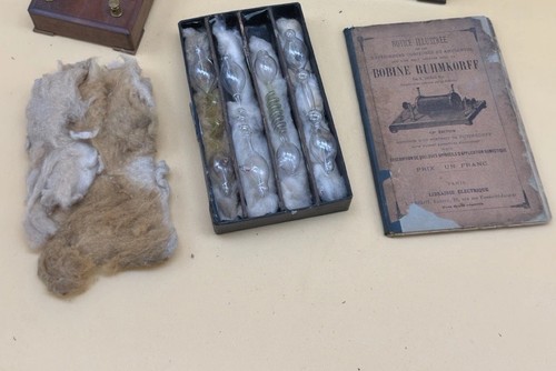 Lot tubes geissler crookes - tubes,