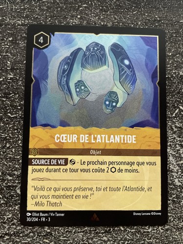 Carte lorcana chapitre - lorcana, 3