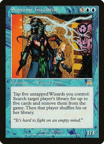 Mtg supreme inquisitor - supreme,