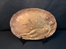 Art nouveau, vide poche bronze