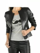 Manteau veste de motard en