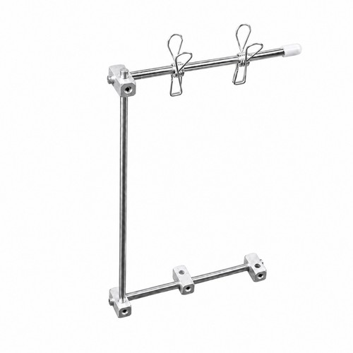 Porte menu sur pied réglable - porte-menu,