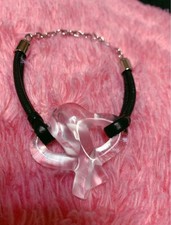 Bracelet en argent ruban