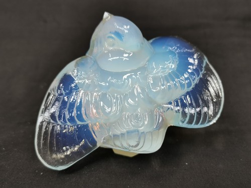 Bel oiseau verre opalescent - verre,