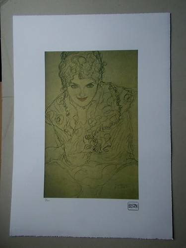 Sérigraphie gustav klimt - klimt, "