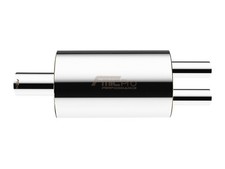 Silencieux ovale universel d'échappement sport en acier inoxydable FMIC.Pro 4...