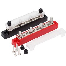 Bloc de distribution batterie borne camping-car 150A plaques cuivre installation