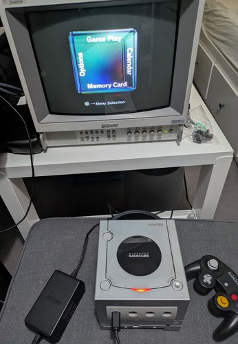 Silver nintendo gamecube japan - silver,