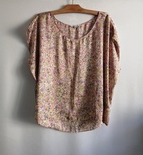 Blouse multicolore large polyester soyeux T40 Sud Express (2507073)