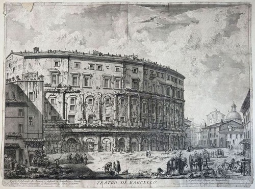 Théâtre marcello rome - théâtre,