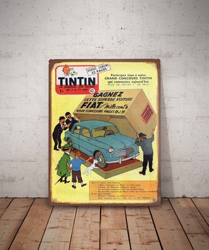 Plaque métal vintage - , concours
