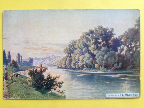 Cpa illustration signée - cpa,