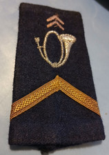 Ancien fourreaux d'épaule Chasseur Alpin 1ere Classe Pdl? Insigne patch uniforme