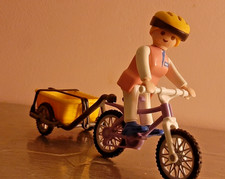 Playmobil vélo charette