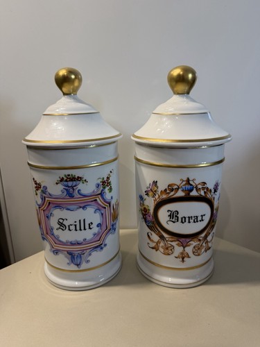 Ancien pots apothicaire - ancien,