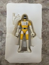 BIOMAN V1 FORCE JAUNE COMPLET AVEC INSERT VERSION FRANÇAISE RARE BANDAI 1984 !