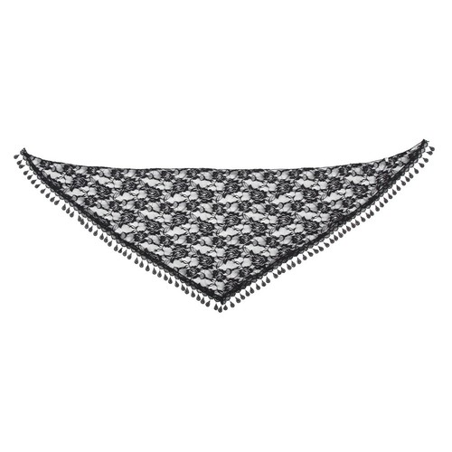 Voile dentelle polyester - en,