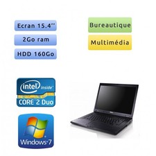 Occasion - Dell Latitude E5500 - Windows 7 - C2D 2Go 160Go - 15.4 - Ordinateur P