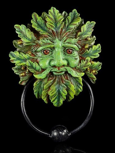 Heurtoir porte greenman - heurtoir,