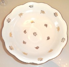 1 Légumier rond -Porcelaine dure SFP Foécy -Pâtes & émaux de Limoges- Diam 26 cm