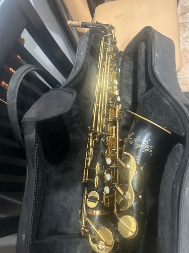 Alto sax black - , with