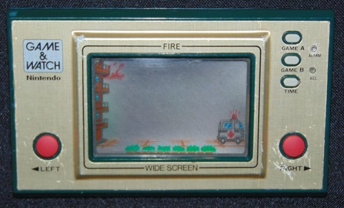 Fire nintendo game watch - fire,
