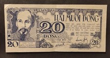 Rare Viet Nam billet de 20 Dông de 1948 SUP !