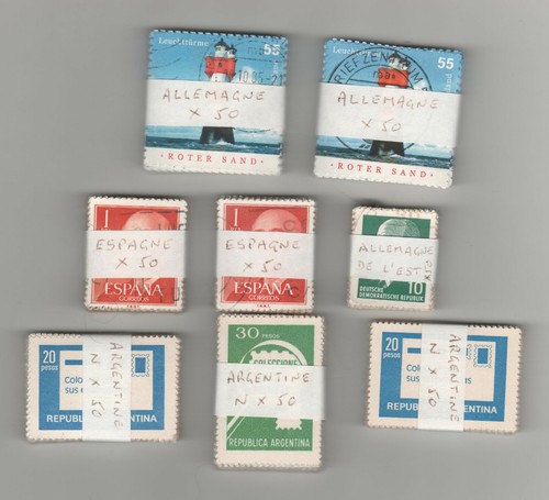 400 timbres etrangers 8 - 400,