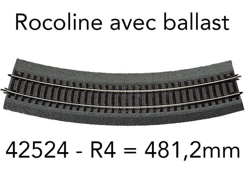 Roco rail courbe 481 - roco, 481,2