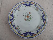 Assiette en faïence vieux