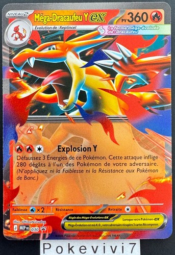 Carte pokemon mega - carte, mega-dracaufeu