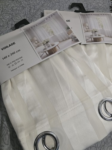 Voilage blanc 140x240 - , cm