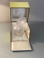 SUPERBE COFFRET L'AIR DU TEMPS NINA RICCI FLACON SIGNÉ LALIQUE GRAND FORMAT