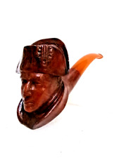 Pipe de collection en bois de bruyère sculpté " Napoléon " (MPECH)
