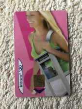 TELECARTE FRANCE TELECOM 120 UNITES FEMME + CABINE TELEPHONE EN TBE
