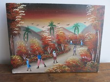 tableau haïtien signé