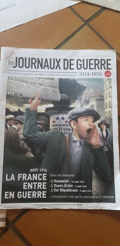 Journal guerre 1914 - de,