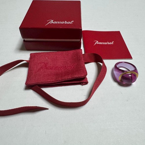 Bague baccarat gauss - bague, 12,5