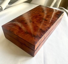 Boite à bijoux en loupe de thuya